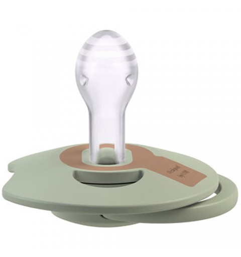 Lovi - Smoczek silikonowy dynamiczny Prime 0-6m | Pistachio 34/412